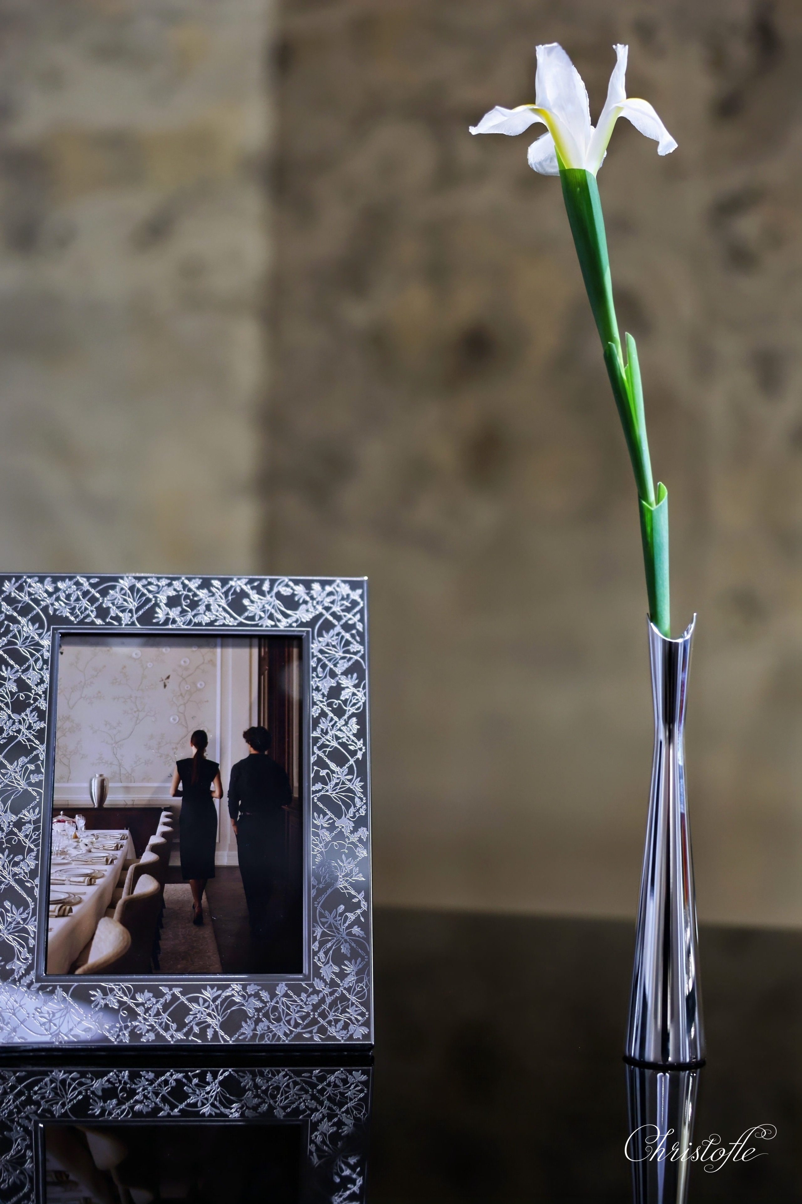 The century - old French silverware family Christofle presented a