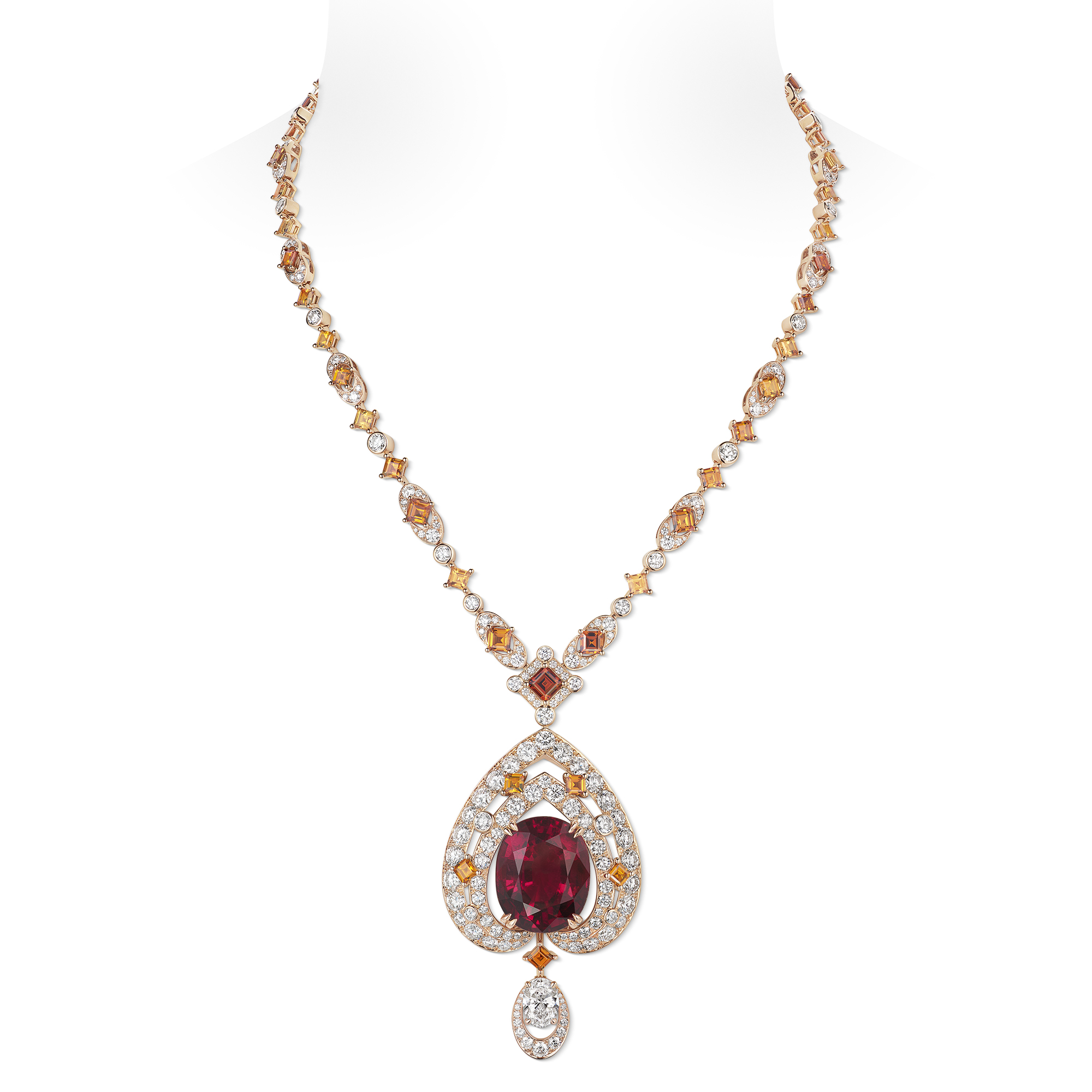 12.CHAUMET+A+JOURNEY+THROUGH+NATURE+闻香撷芳高定珠宝套系Cinnamon+Bark+玉桂主题可转换项链.jpg